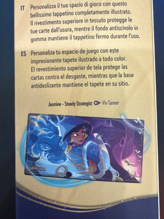 Disney Lorcana Jasmine Steady Strategist Playmat