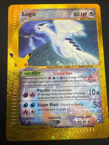 Pokemon Lugia 149/147 30th Celebration