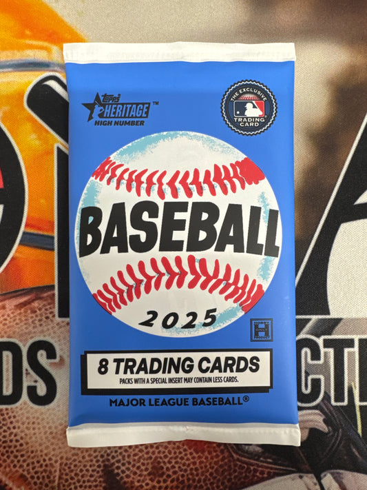 2025 Topps Heritage High Number Single Hobby Pack