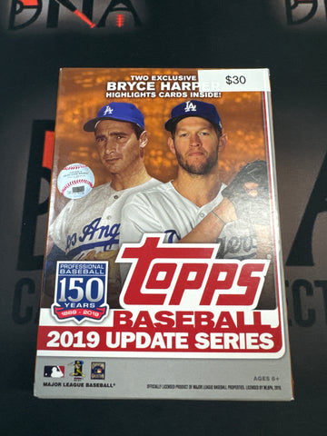 2019 Topps Update MLB hanger