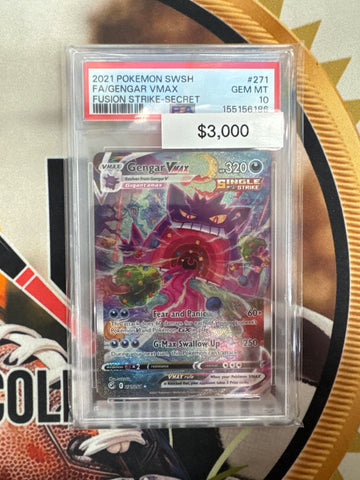 Pokemon Gengar VMAX 271/264 PSA 10