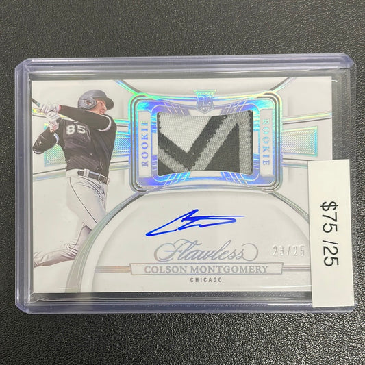 2023 Flawless Colson Montgomery RPA /25