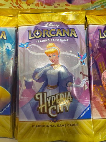 Lorcana Hyperia City booster pack