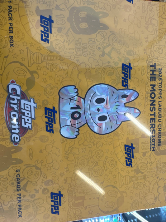 2025 Topps Labubu Chrome hobby