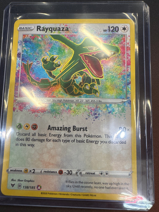 Pokémon Rayquaza 138/185 Vivid Voltage