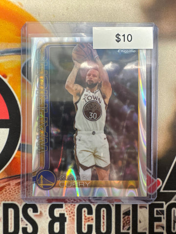 2026 Topps Chrome NBA Update Stephen Curry Raywave Refractor