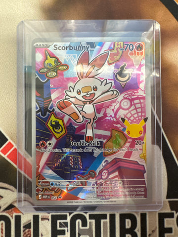 Pokémon Scorbunny MEP 053 Promo First Partner 30th Anniversary