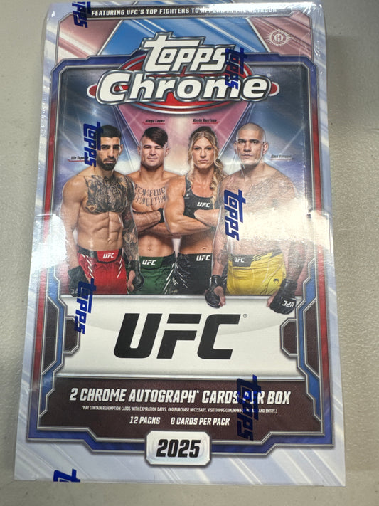 2025 Topps Chrome UFC hobby