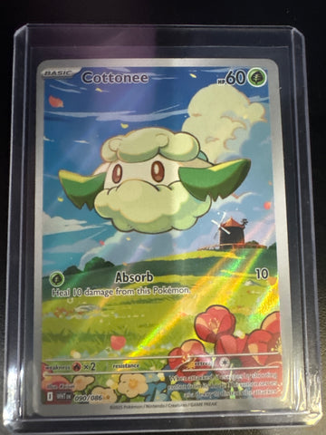 Pokemon Cottonee 090/086 White Flare