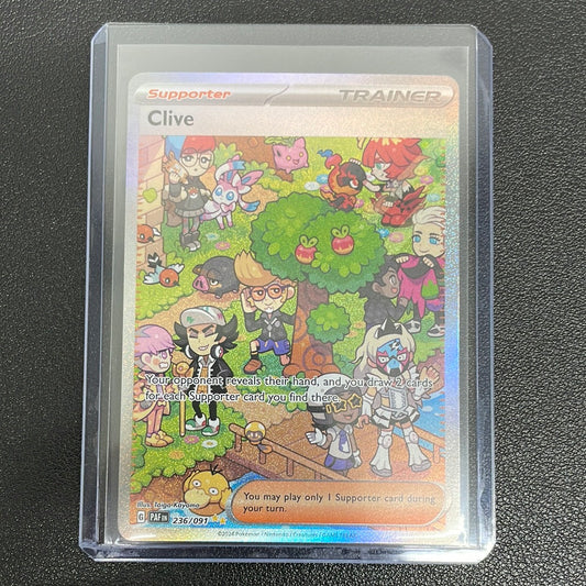 Pokémon Clive Special Illustration Rare (Paldean Fates) 236/091