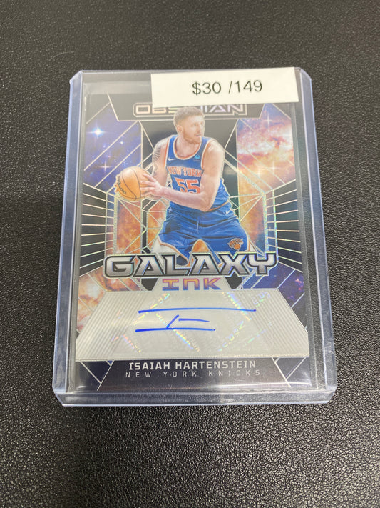 2023-24 NBA Obsidian Isaiah Hartenstein Galaxy Ink Auto /149