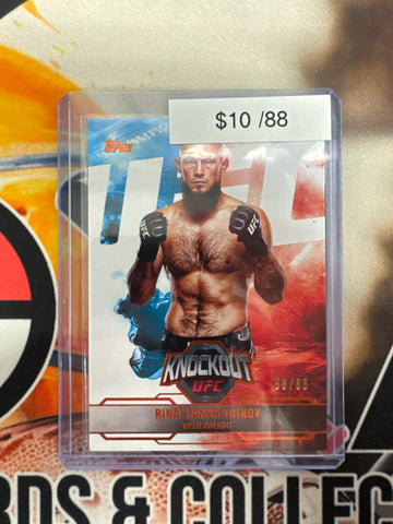 2025 Topps Knockout UFC Rinat Fakhretdinov Bronze Refractor /88