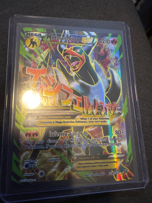 Pokemon M Houndoom EX 154/162 LP