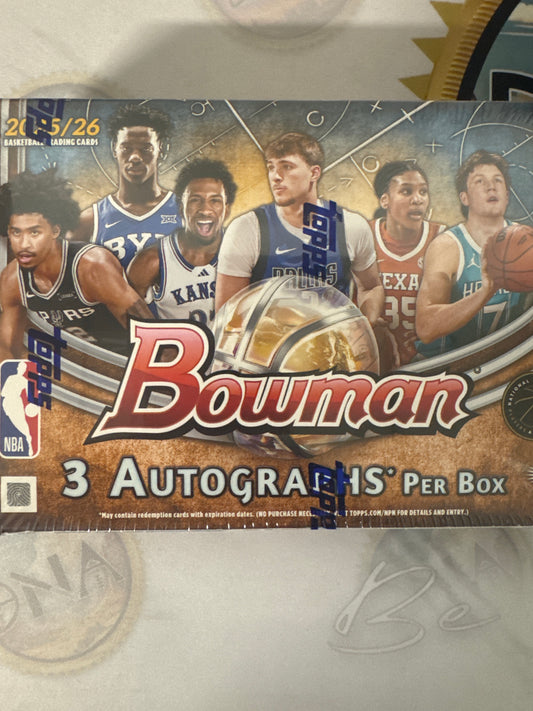 2025-26 Bowman Basketball Delight Hobby