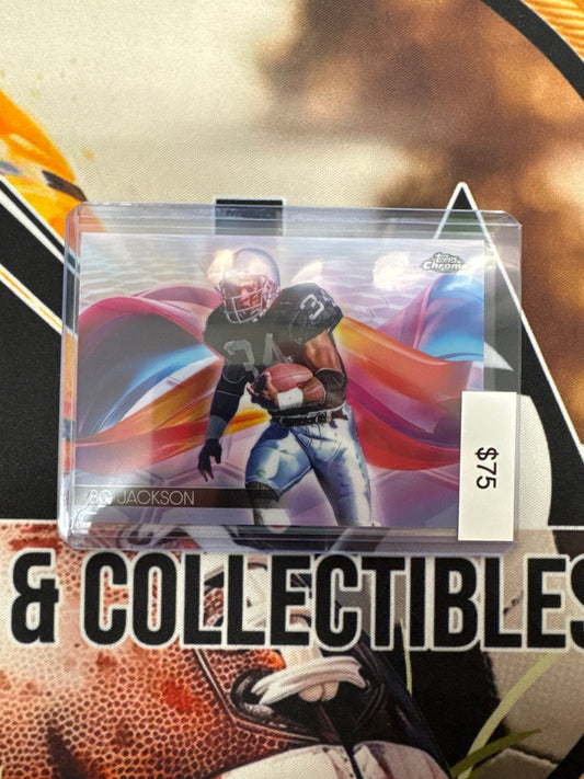 2024 Topps Chrome NFL Bo Jackson Helix SSP