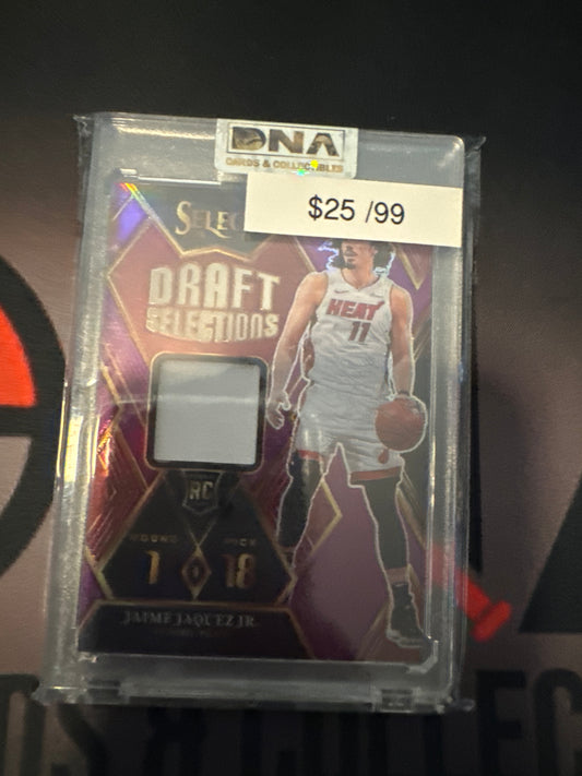 2023-24 Select Jaime Jaquez Jr. patch /99 draft selections