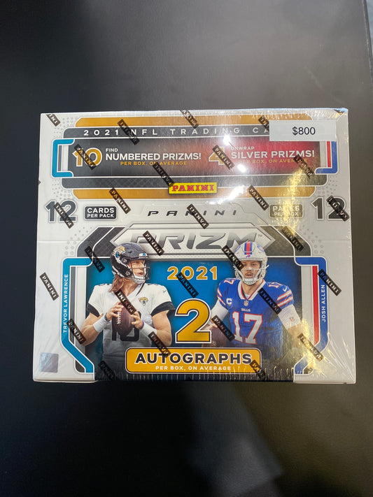 2021 Panini PRIZM NFL Hobby Box