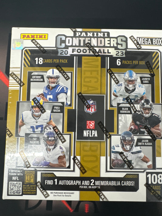 2023 Panini Contenders NFL mega