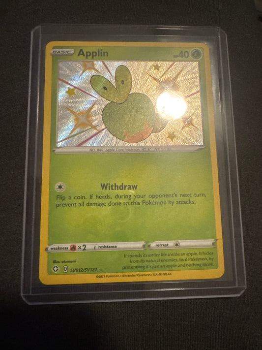 Pokemon Applin SV012/SV122 Shining Fates