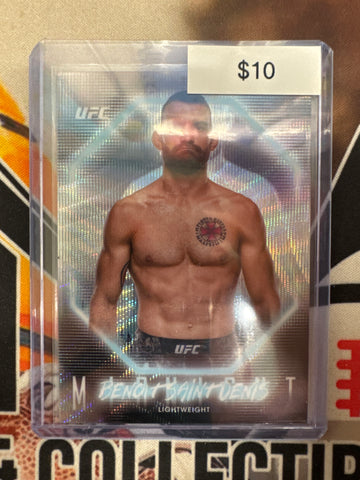 2025 Topps Midnight UFC Benoit Saint Denis Wave Refractor