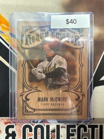 2026 Topps MLB Mark McGwire Heavy Lumbar Case Hit SSP