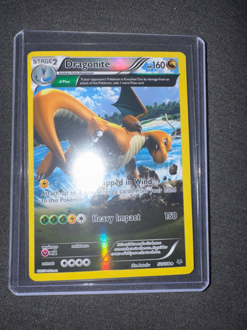 Pokemon Dragonite reverse holo 52/108 LP