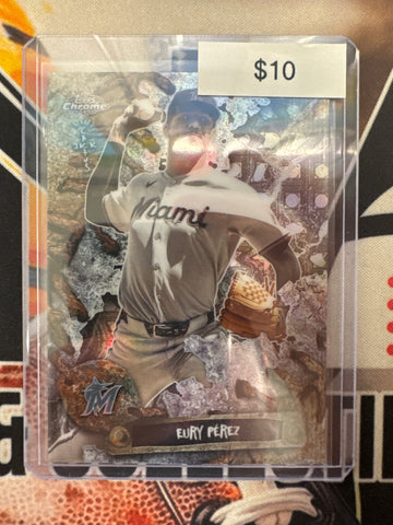 2026 Topps Chrome MLB X Cactus Jack Eury Perez Refractor