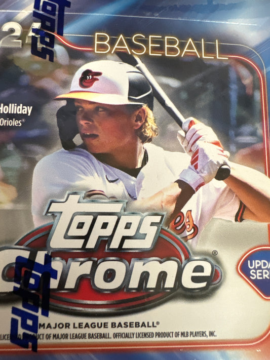 2024 Topps Chrome Update MLB Jumbo Hobby