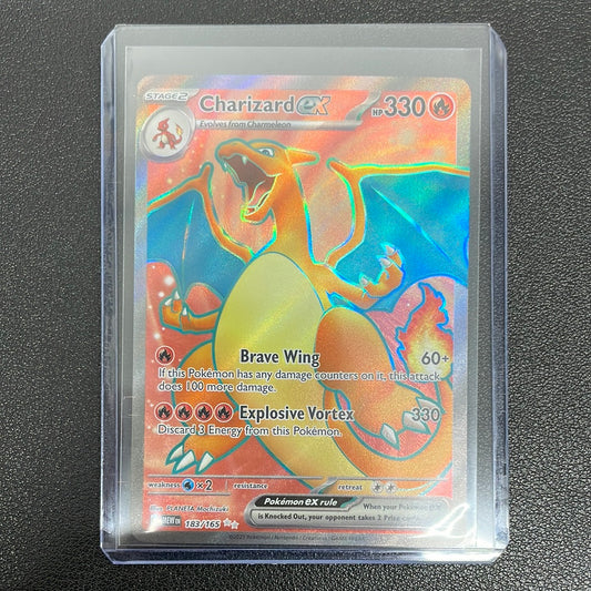 Pokémon Charizard ex Full Art (151) 183/165