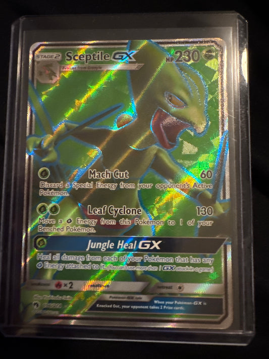 Pokemon Sceptile GX 196/214 Lost Thunder