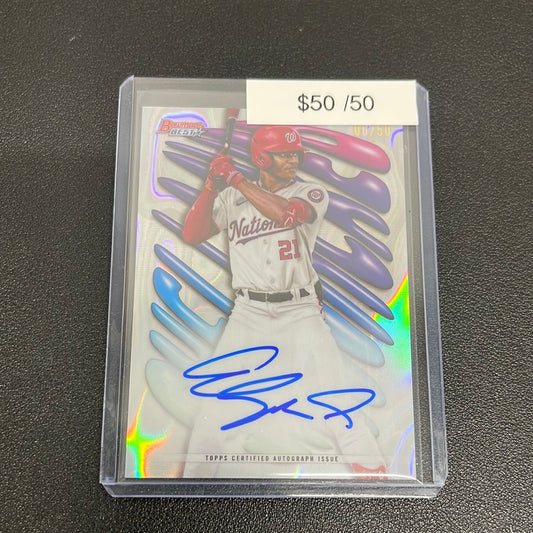 2023 MLB Bowman’s Best Elijah Green Shellacked Auto /50