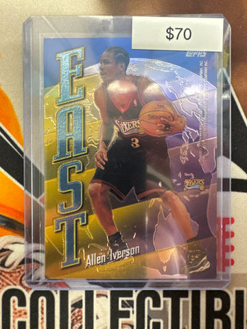 1999 Topps Basketball Allen Iverson & Gary Payton East/West