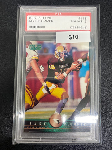 1997 Pro Line Jake Plummer Rookie PSA 9