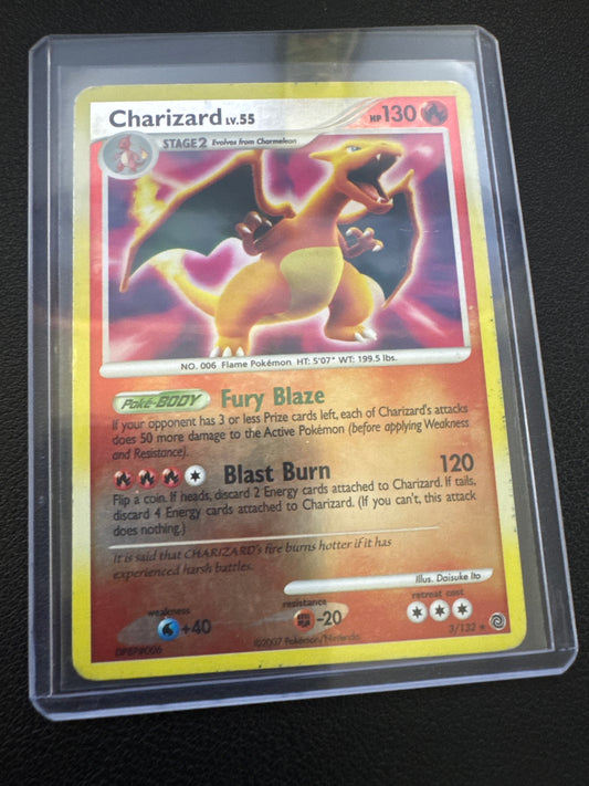 Pokémon Charizard Reverse Holo Secret Wonders 3/132 DM