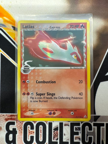 Pokémon Latias Holo Holon Phantoms 21/110