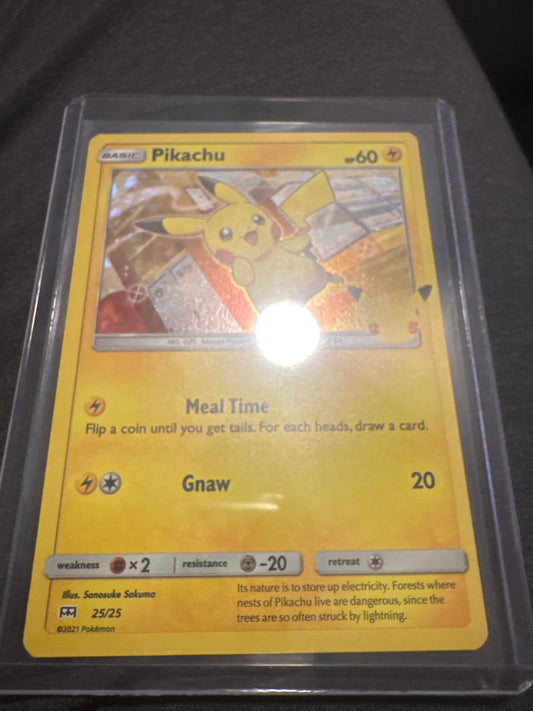 Pokemon Pikachu 25/25 Holo Celebrations McDonald’s promo
