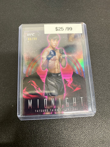 2024 UFC Topps Midnight Tatsuro Taira /99