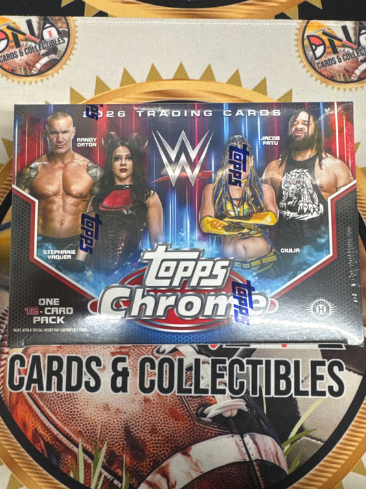 2026 Topps Chrome WWE Delight hobby