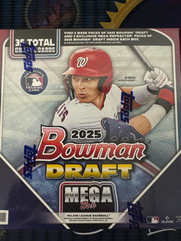 2025 Bowman Draft MLB Mega