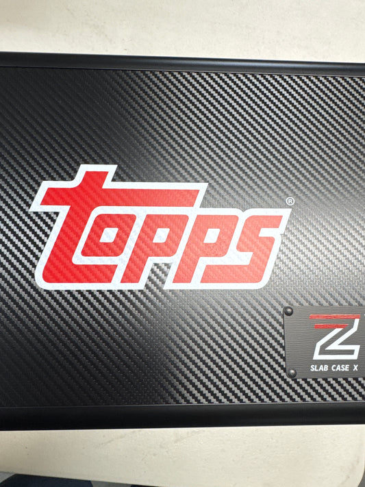 Zion 3 row case X Topps logo