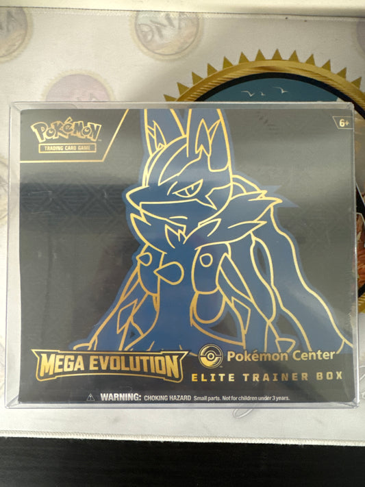 Pokemon Mega Evolution Elite Trainer Box ETB Gardevoir or Lucario Pokemon Center