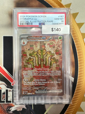 Pokémon Hydrapple ex Special Illustration Rare Stellar Crown 167/142 PSA 10