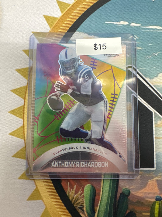 2024 Topps Chrome Composite Anthony Richardson All-Etch