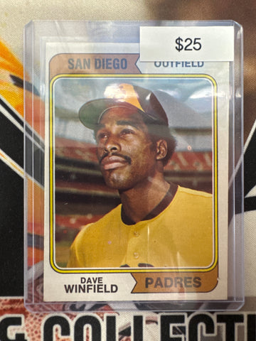 1974 Topps MLB Dave Winfield #456