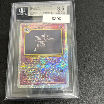 Pokemon Haunter 46/110 reverse holo legendary collection BGS 8.5