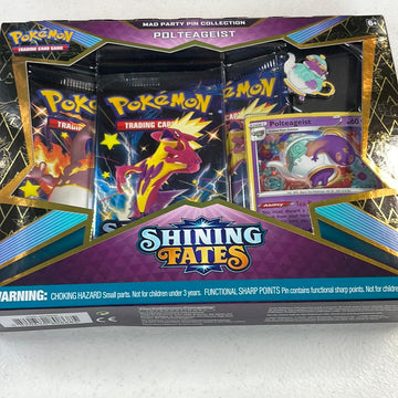 Pokémon Shining Fates Mad Party Pin Collection