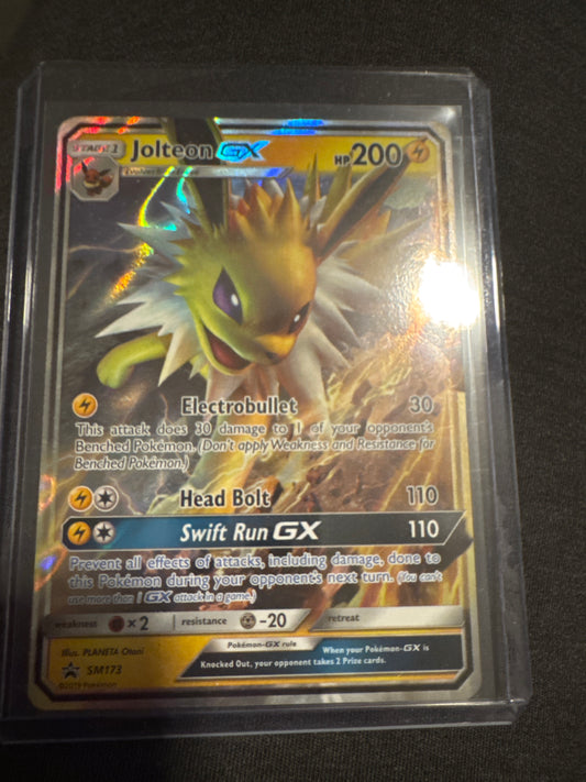 Pokemon Jolteon GX SM173 black star promo