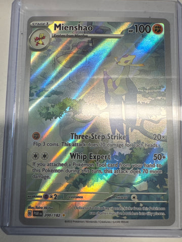 Pokemon Mienshao 200/182 Paradox Rift