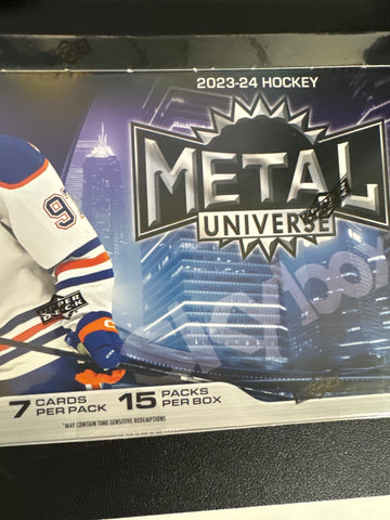 2023-24 Upper Deck NHL Metal Universe