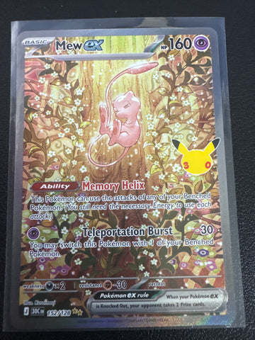 Pokemon Mew ex 152/128 30th Celebration
